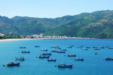 Vietnam landscape, beach, mountain, ecology, travel