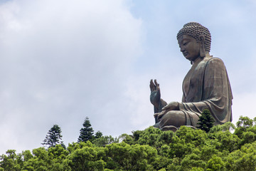 Fototapeta premium Tian Tan Buddha Statue Lantau Island