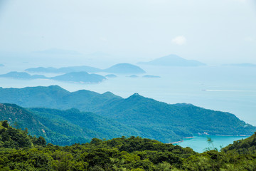 Sea and mountain view