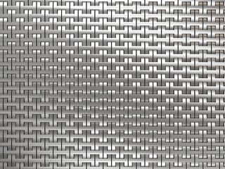 White metal background with striped texture