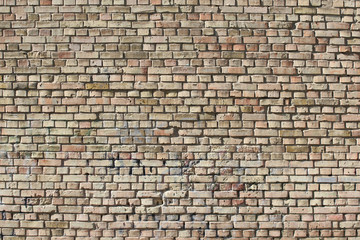Background of old vintage brick wall