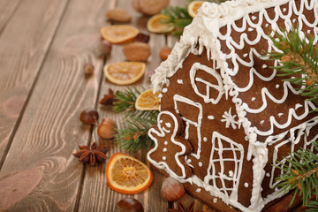 Gingerbread house