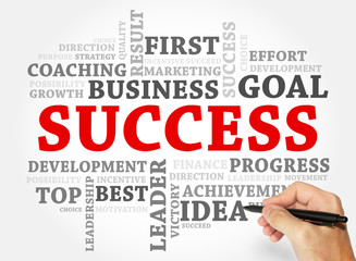 Success words concept, Business concept