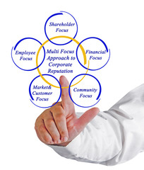 Multi Focus Approach to Corporate Reputation
