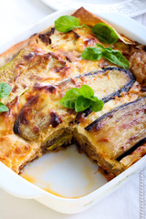 Vegetable lasagna