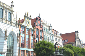 Obraz premium Danzig Langer Markt (1)