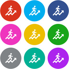 Flat Multicolor App Icon