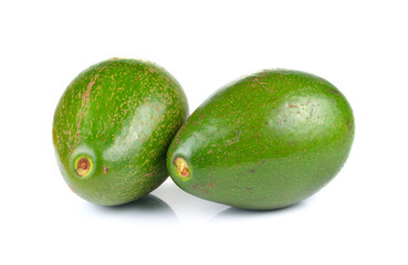 Avocado isolated on white background