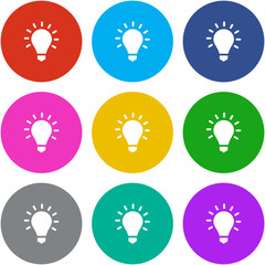 Flat Multicolor App Icon