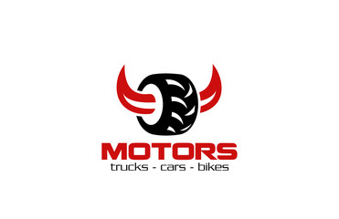 Obraz premium Vehicle Repair Garage services Logo design Race vector