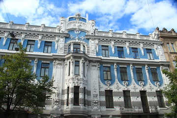 Fototapeta premium Riga, Art Noveau
