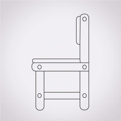 Chair Furniture Icon
