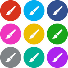 Flat Multicolor App Icon