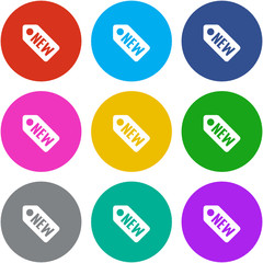 Flat Multicolor App Icon