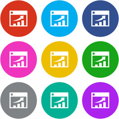Flat Multicolor App Icon