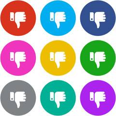 Flat Multicolor App Icon
