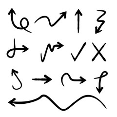 doodle arrows