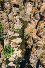 The Tajo De Ronda Is A Gorge Carved By The Guadalevin River, On 