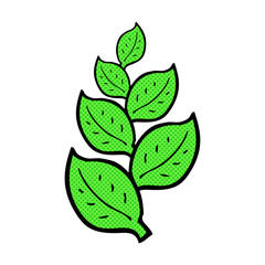 cartoon leaves