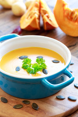 leckere Kürbiscremesuppe
