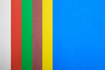  set of colored cardboard. 