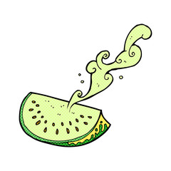 cartoon melon