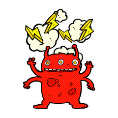 cartoon space alien