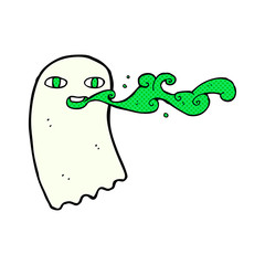 cartoon gross ghost