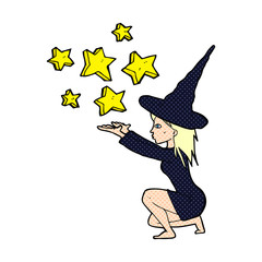 cartoon halloween witch