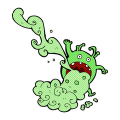 cartoon gross monster