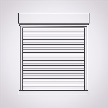 Roll Up Door Icon