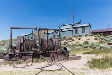 Bodie Ghost Town in California, USA.