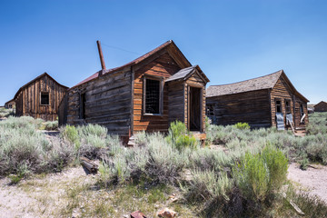 Bodie Ghost Town in California, USA.
