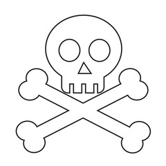 skull bone icon