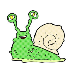 cartoon snail