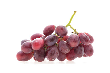 Grapes fruit isolated on white background
