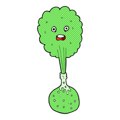 cartoon chemical reaction