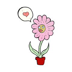 cartoon flower