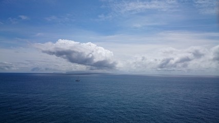 Wolken &uuml;ber dem Horizont