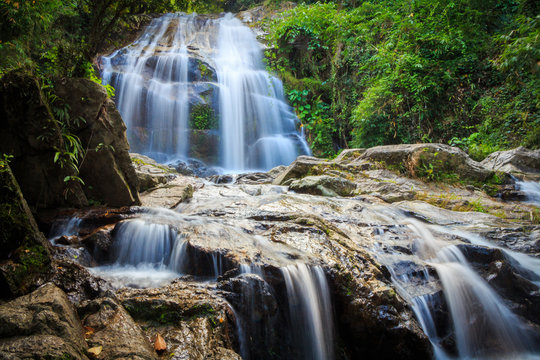 Image of waterfall in Thailand