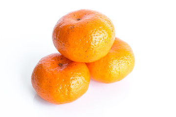 orange isolated on white background