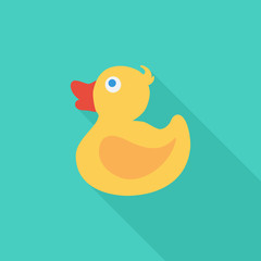 Duck flat icon