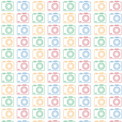 camera pattern background