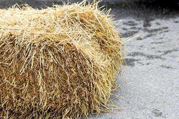 straw bales