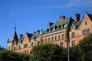 Fototapeta na wymiar Strandvagen,Stockholm