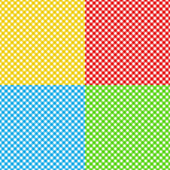 different colors checked fabric tablecloth texture seamless patt