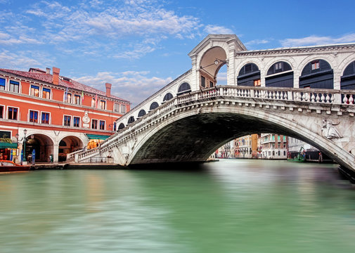 Fototapeta Rialto bridge - Venezia
