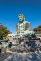 Daibutsu - The Great Buddha of Kotokuin Temple in Kamakura, Kanagawa, Japan