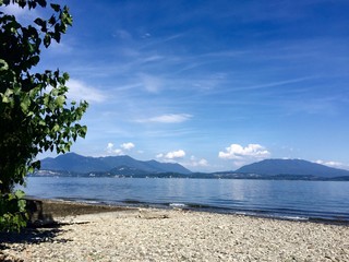 Il Lago Maggiore fra Lesa e Belgirate