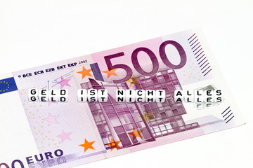 Geld ist nicht alles